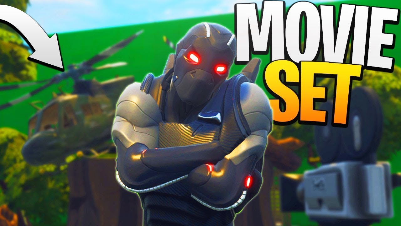 Fortnite's MOVIE SET! - PS4 Fortnite Duos w/ Ali-A!
