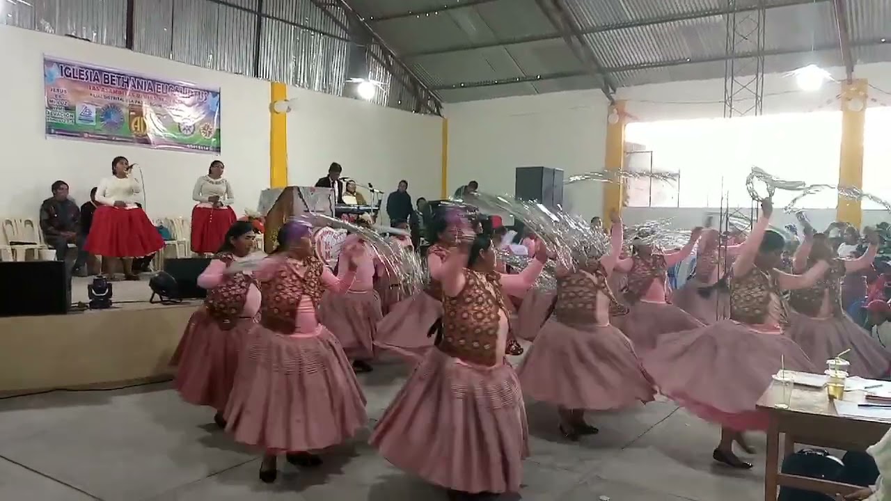 Danza🎶del las Hermanas del Ministerio de la Mujer 💒Iglesia Betania E. Región Villarroel