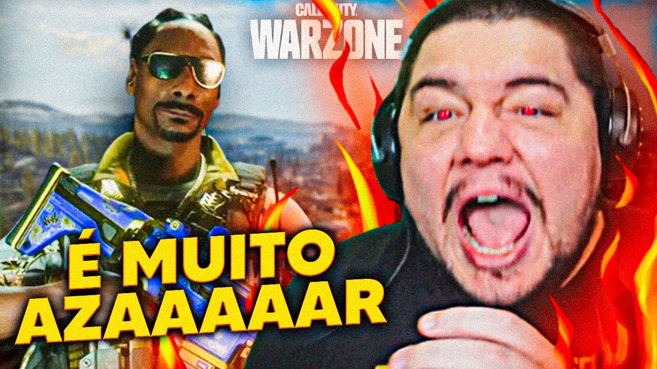 BURG&Atilde;O FICA LOUCO DEPOIS DE HORAS TENTANDO VENCER UMA PARTIDA | COD WARZONE