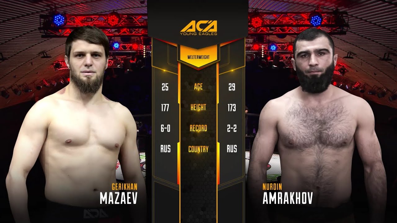 Герихан Мазаев vs. Нурудин Амрахов | Gerikhan Mazaev vs. Nurudin Amrakhov | ACA YE 30