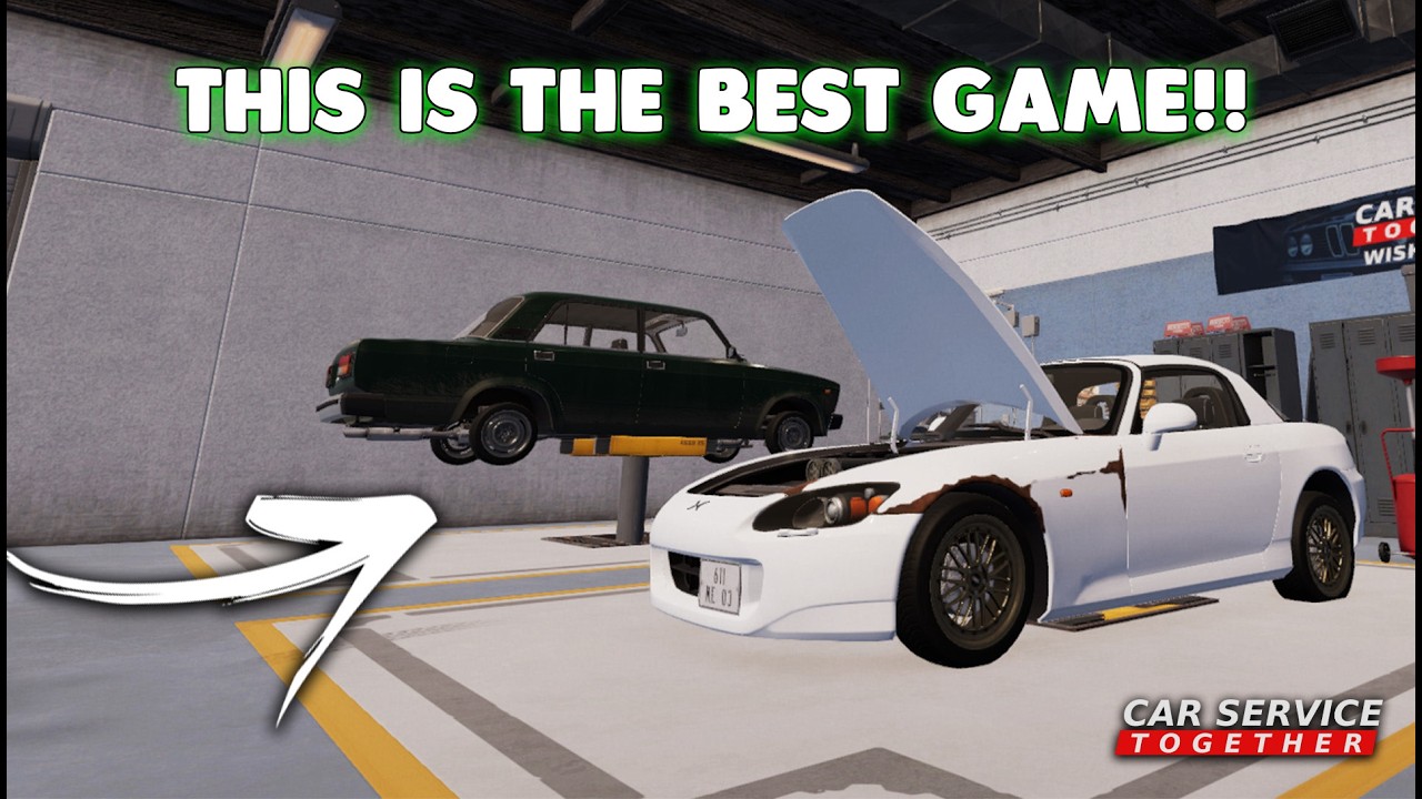 This Game is OUTSTANDING, Devs COOKED!! (Car Service Together)