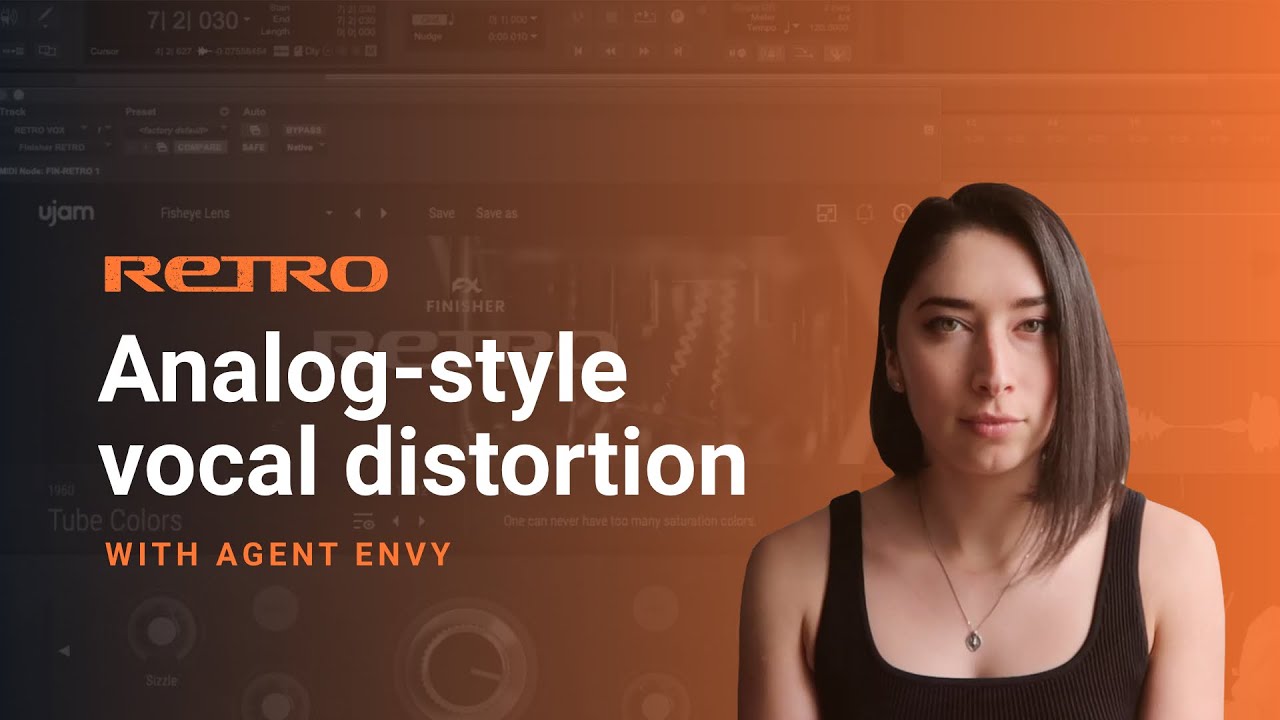 Analog-style Vocal Distortion with Agent Envy | Finisher RETRO Tutorial