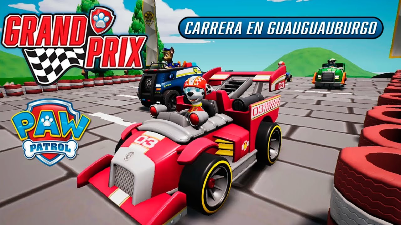 MARSHALL - Vehículo y Circuito Nuevos - DLC Patrulla Canina: Grand Prix Gameplay - [Nintendo Switch]