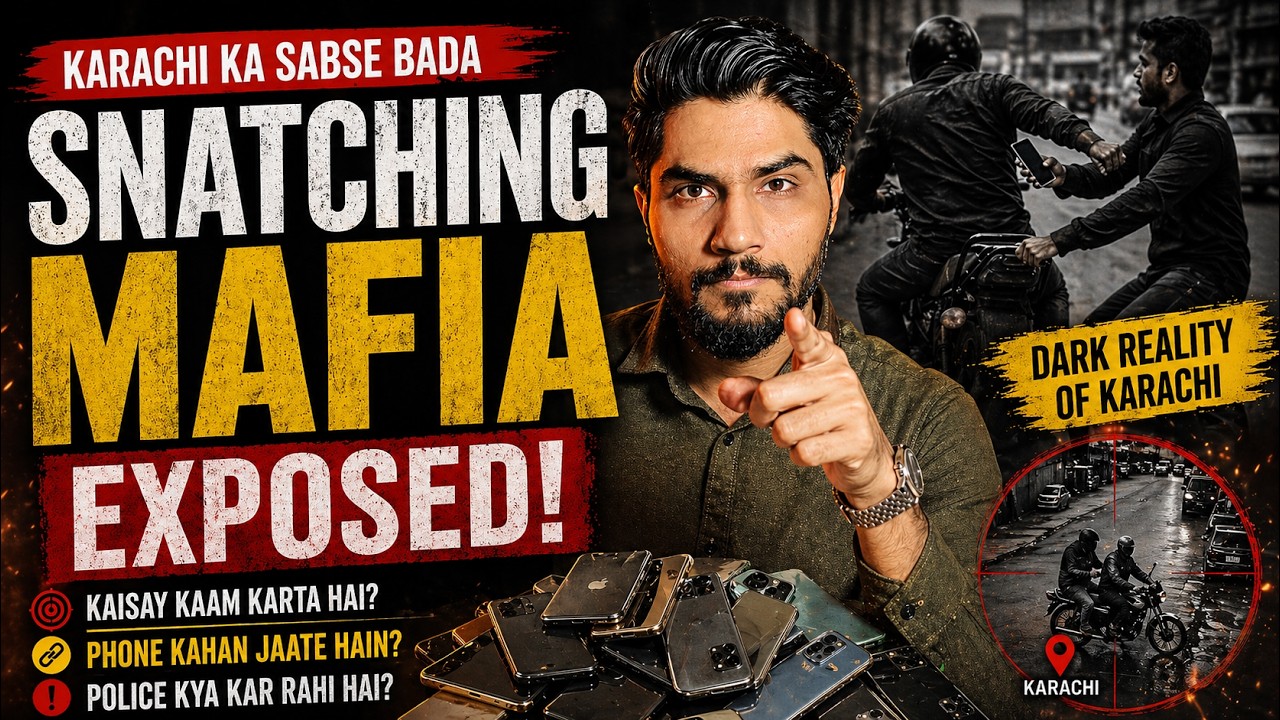 Karachi Street Crime Reality | Mobile Snatching Mafia Exposed