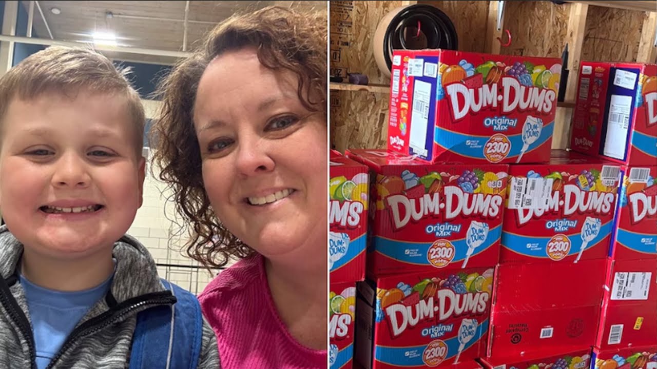 Kid orders 70,000 Dum-Dums worth $4,200 on Amazon on mom's phone