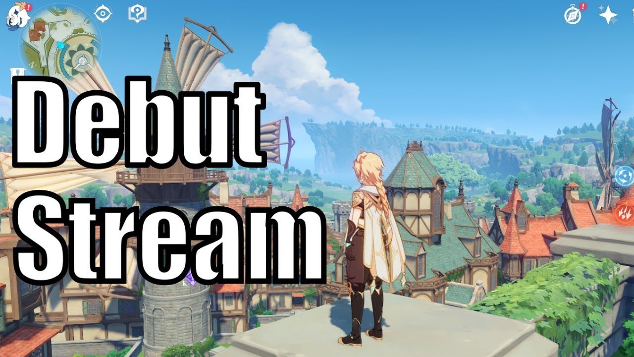 Debut Stream! playing some Genshin Impact