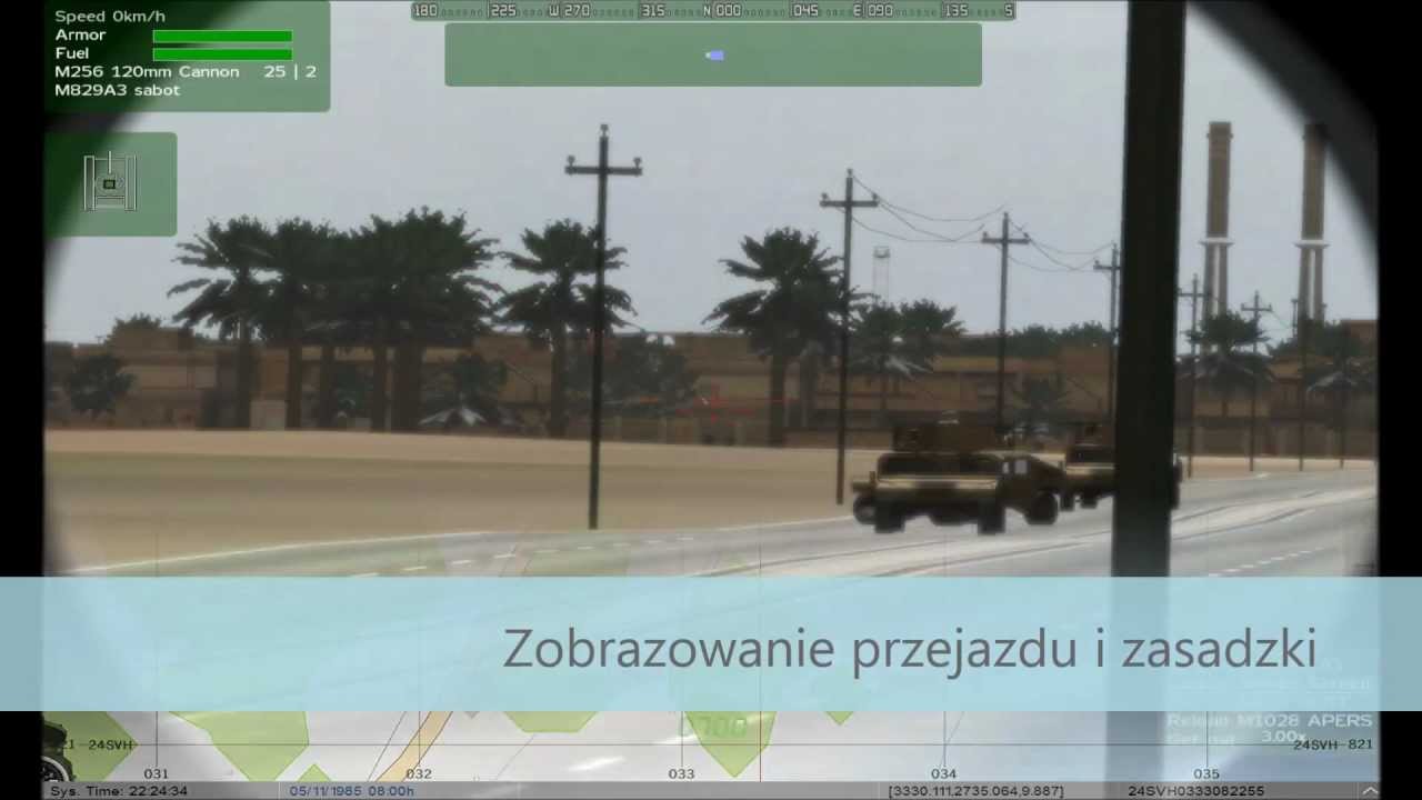 VBS2 2.0  patrol i zasadzka