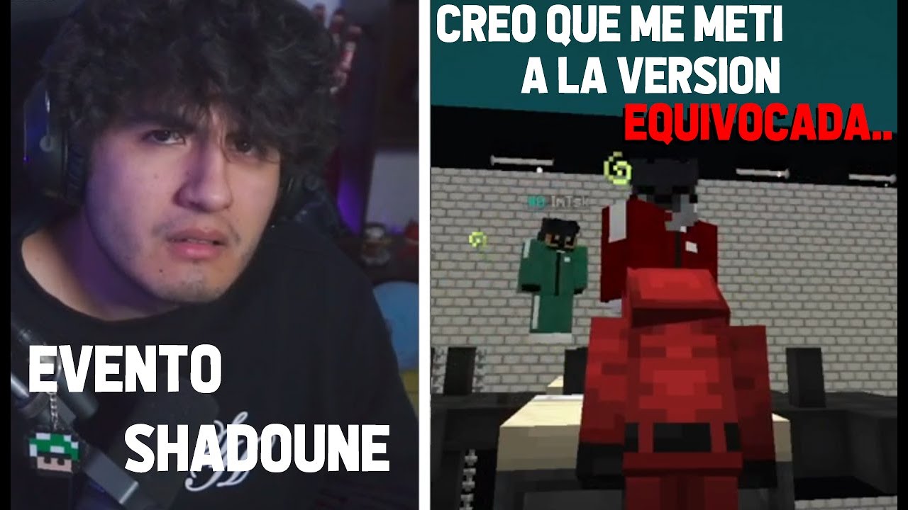 LOCOCHON JUEGA MINECRAFT-SQUIDCRAFT GAMES || EVENTO SHADOUNE