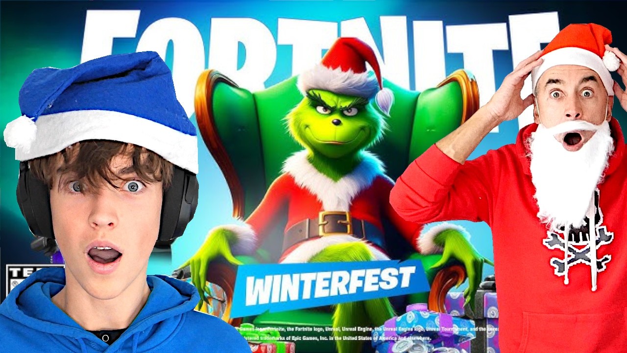 NICO Y PACHETO - DUO NAVIDE&Ntilde;O EN *FORTNITE WINTERFEST 2024*