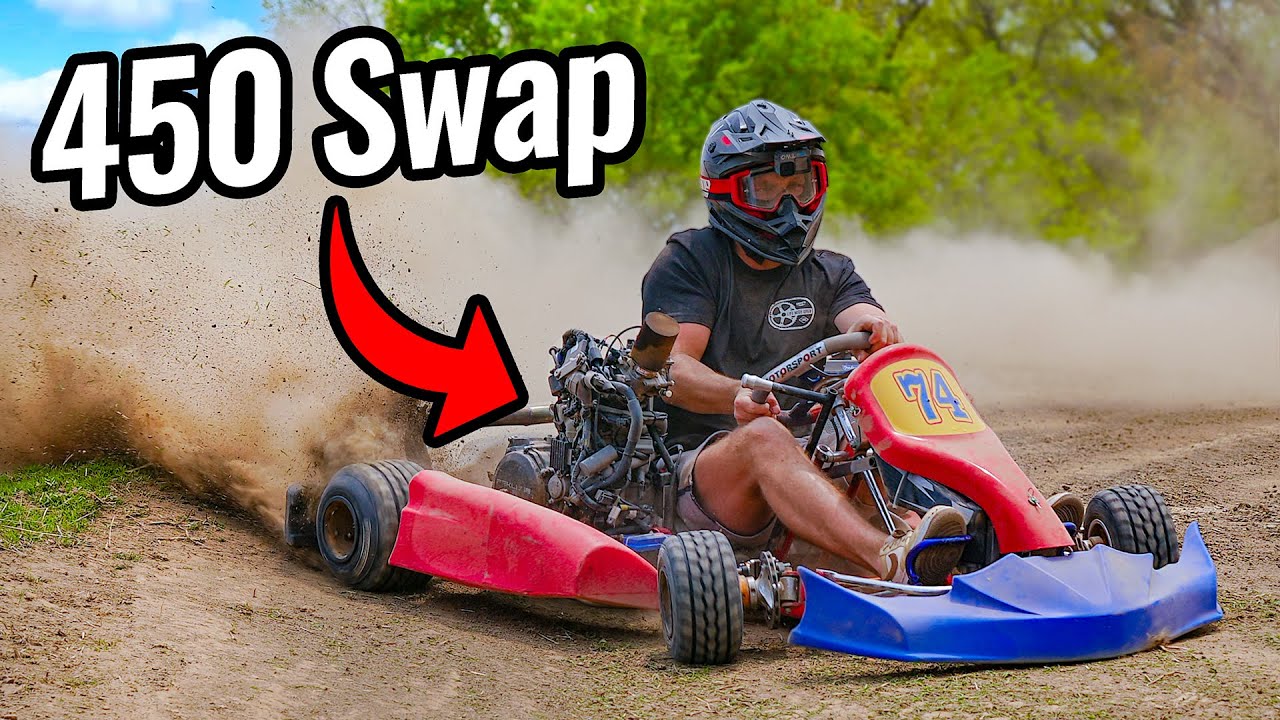 Shifter Kart with 450cc Dirt Bike Motor