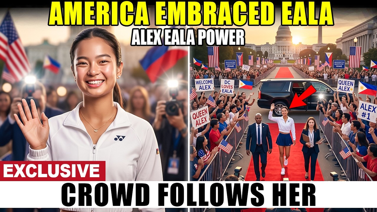 CROWD GOES WILD! Alex Eala Arrives In Washington DC For $1.06 Million WTA 500!