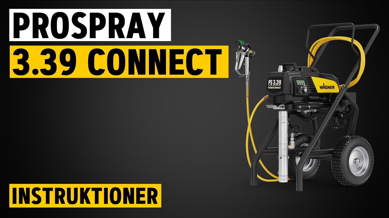 ProSpray 3.39 Connect - Förberedelse, Påföring, Tips & Tricks, Rengöring | WAGNER