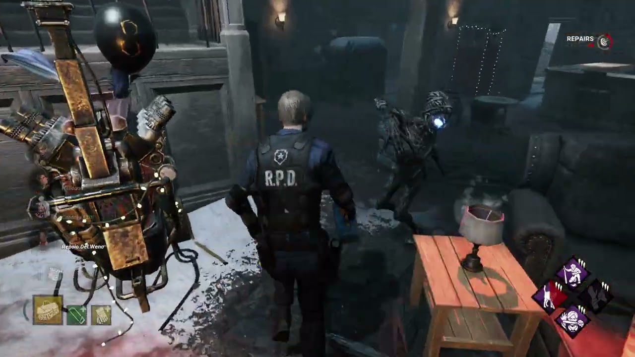 Leon S Kennedy gameplay (no commentary) | Dead By Daylight