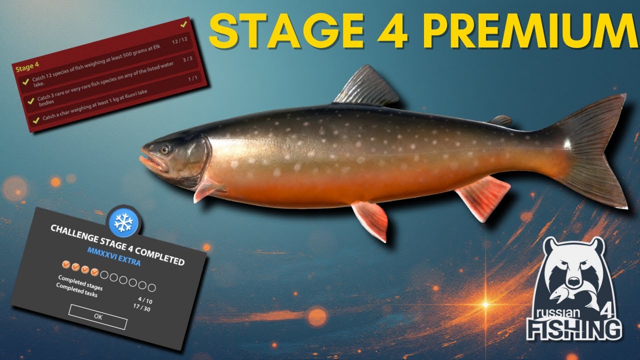 New Year Challenge 2025 - Stage 4 Premium - Russian Fishing 4