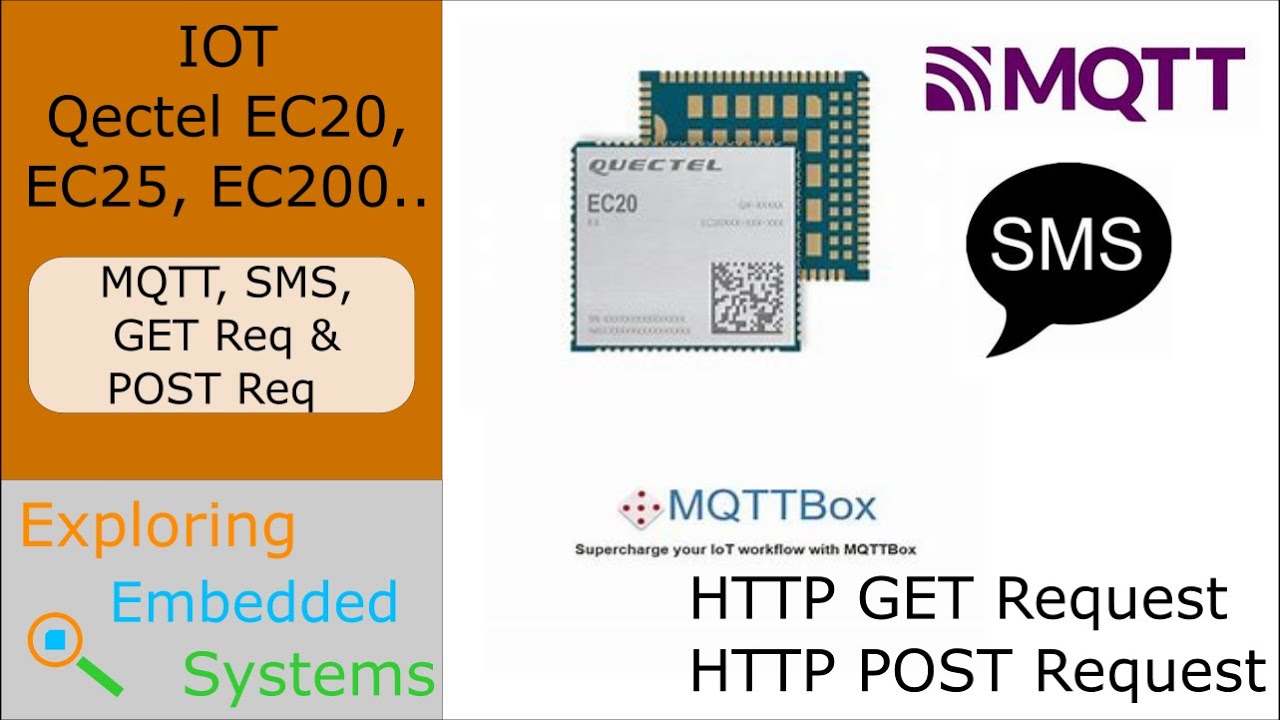 IoT -   EC20 | MQTT | SMS | GET REQUEST | POST REQUEST | EC2x