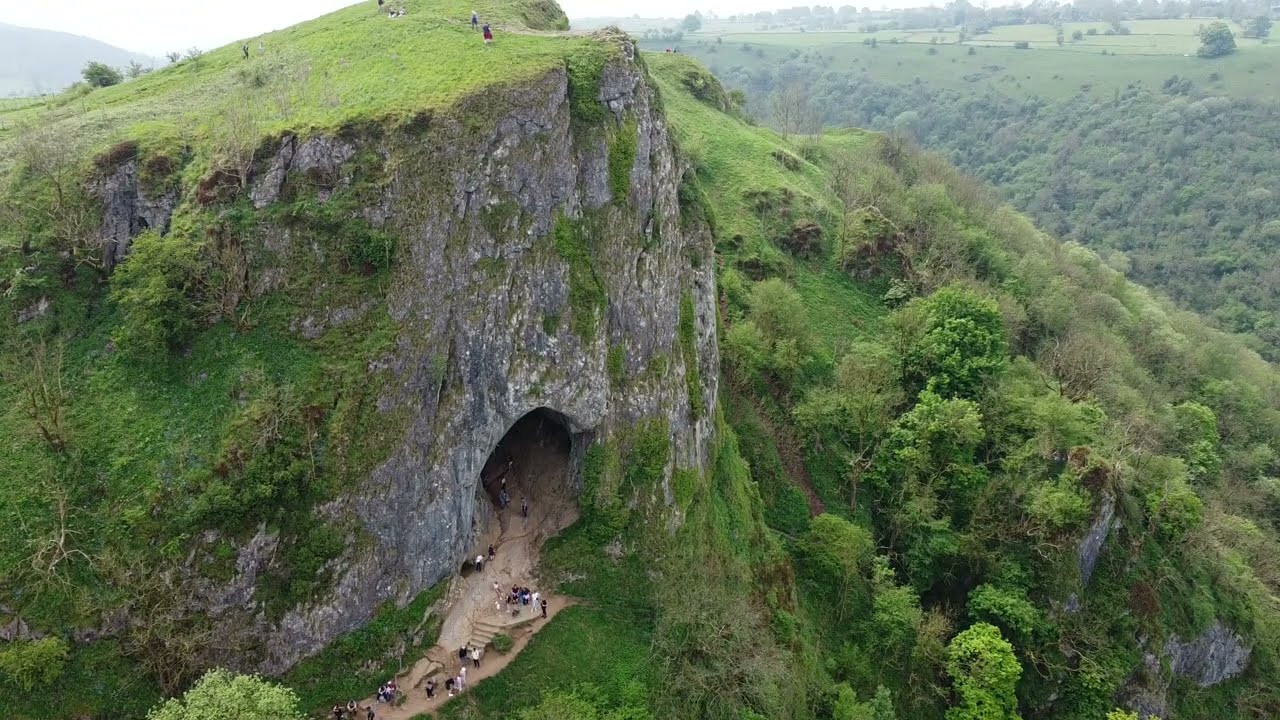 Thor's Cave. You Must Vist It, at Least Once In Your Lifetime... By Drone DJIMini 2