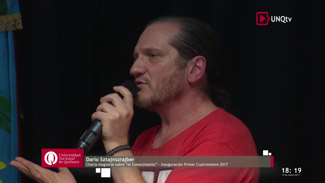 Darío Sztajnszrajber. Charla magistral: 