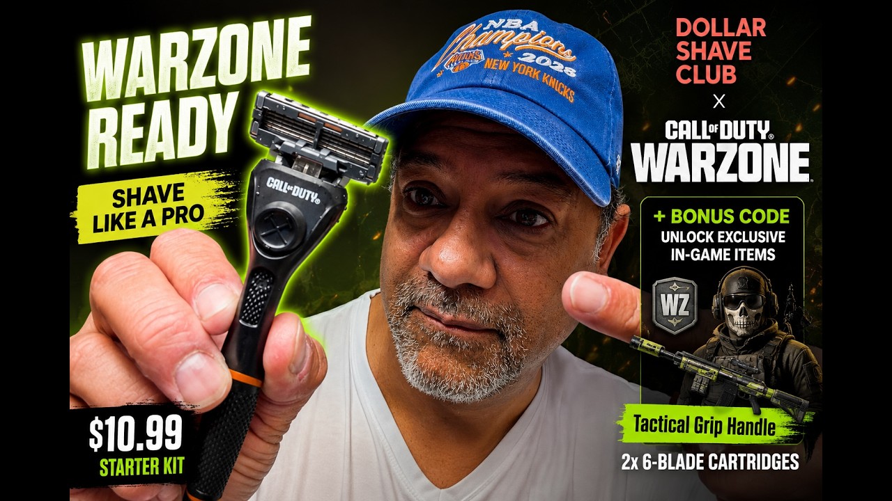 Обзор Dollar Shave Club Warzone | Крутой коллекционный предмет или пустая трата денег? | тест от ...