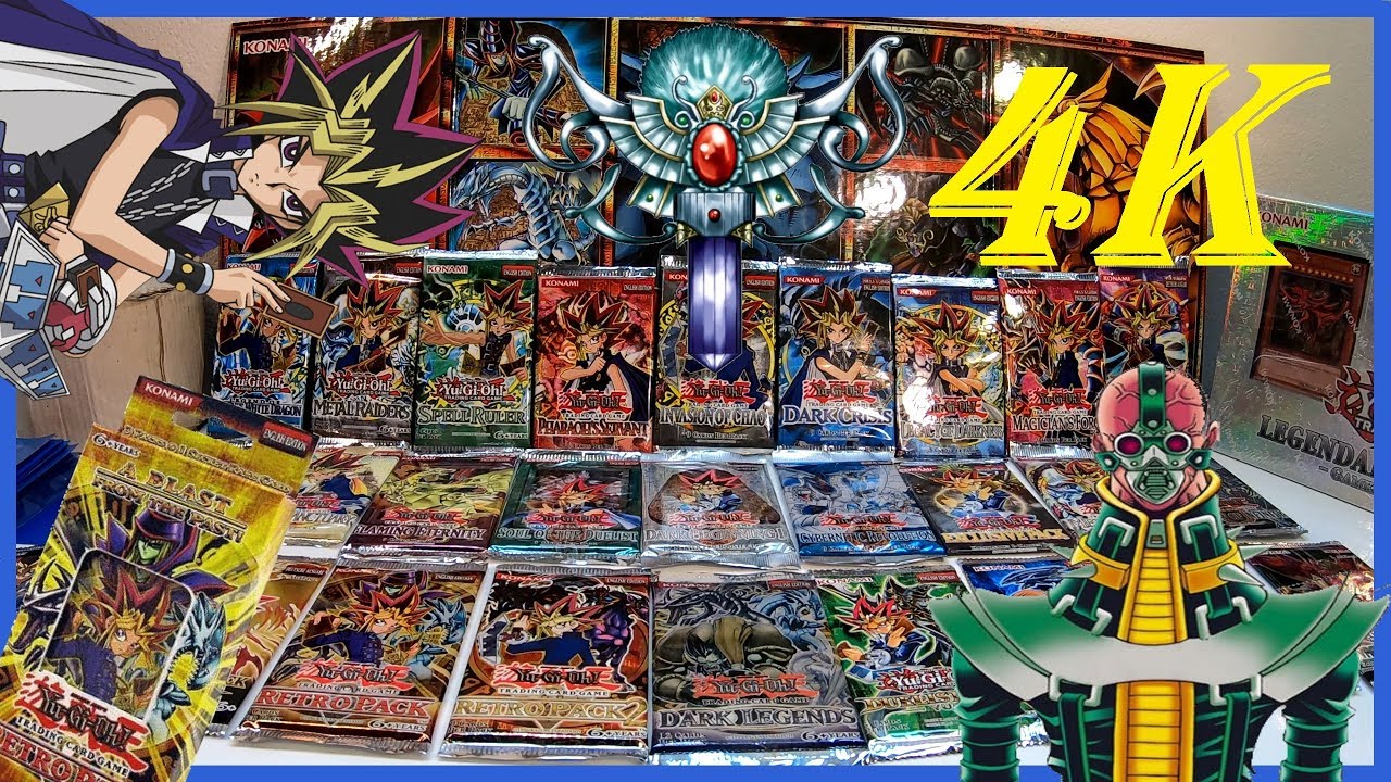 Yu-Gi-Oh! 4K - Mega oldschool Booster Opening - 1000 Abonnenten Special :D
