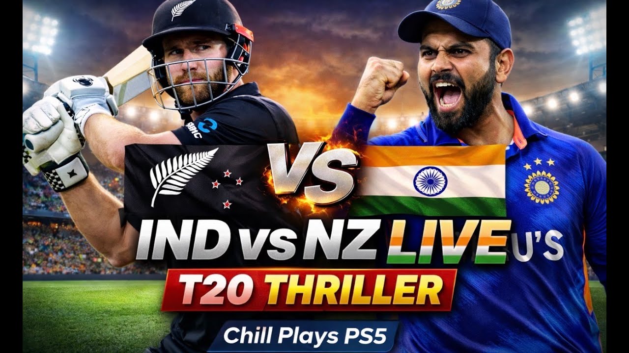 IND vs NZ LIVE 🔥 T20 Match | Cricket 26 Gameplay | India vs New Zealand