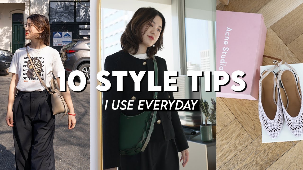 10 EASY STYLE TIPS I USE EVERYDAY To Put Together An Outfit!