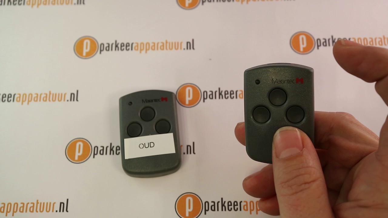 Programmeren Marantec Digital 313 handzender