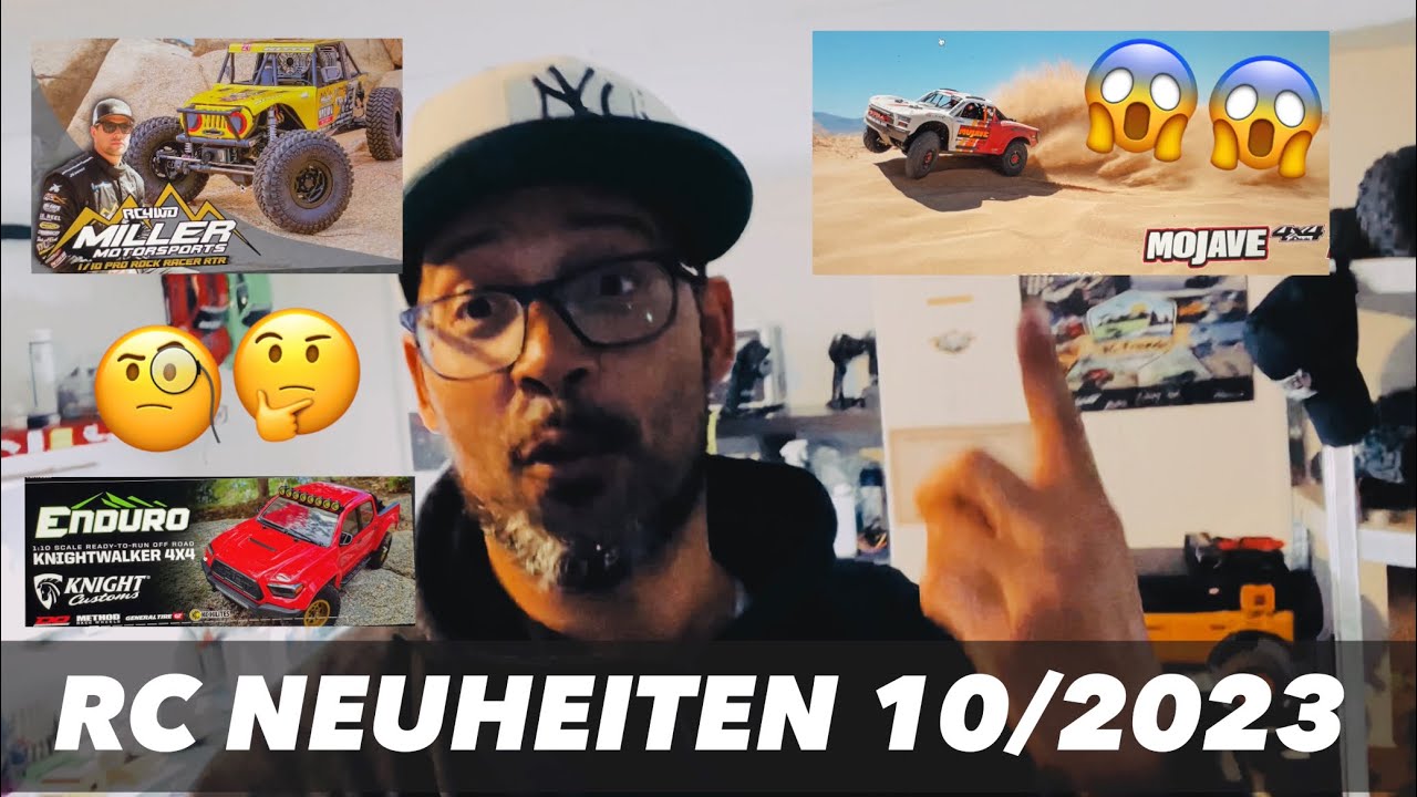 RC NEUHEITEN 10/2023 - RC4WD Miller 1/10 Rock Bouncer / ELEMENT RC Knightwalker / ARRMA MOJAVE 4S