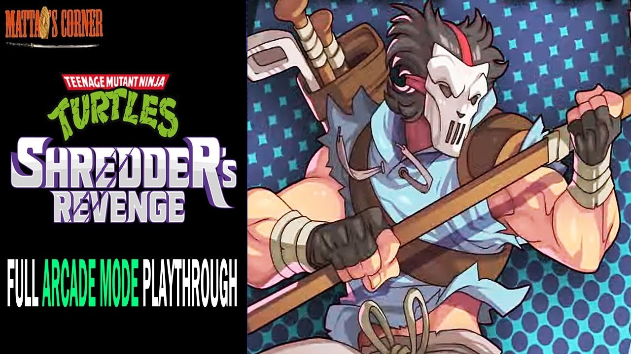 Mattao's Longplays - Teenage Mutant Ninja Turtles: Shredder's Revenge FULL ARCADE MODE