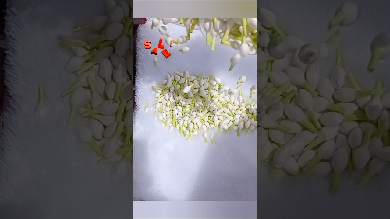 Waterproof Artificial Jasmine Buds ❤️ WhatsApp Order 9952302576❤️❤️❤️
