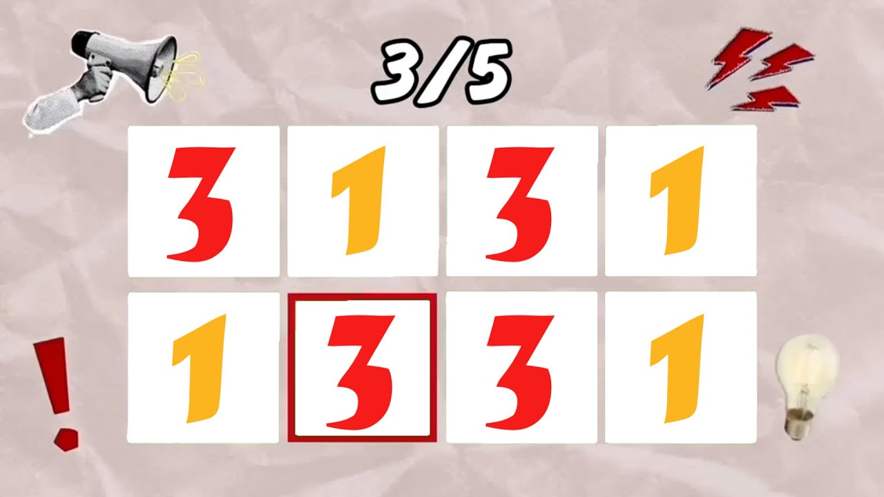 Say the Word on Beat 🧠 COLOR vs NUMBER CHALLENGE | Part 5