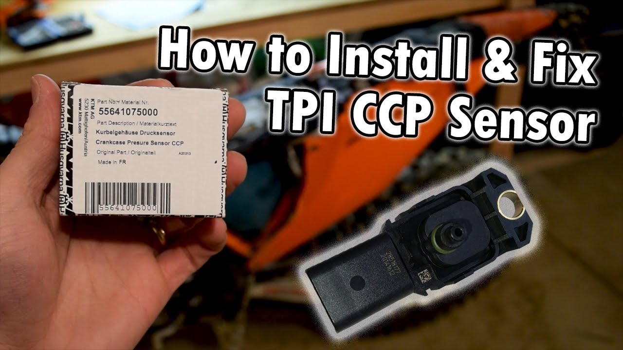 How to install and fix a TPI Crankcase Pressure sensor (CCP Sensor)