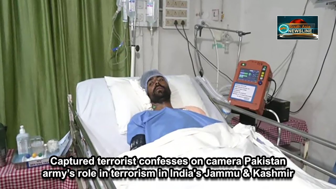 Captured terrorist confesses on camera Pakistan army&rsquo;s role in terrorism in India's Jammu & Kashmir