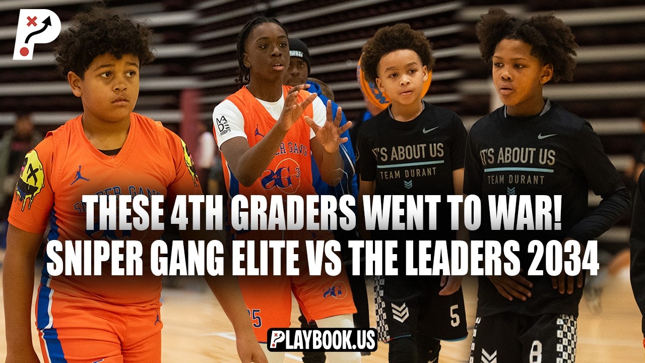 Top Ranked 4th Grade AAU Showdown 🔥 Sniper Gang Elite vs KD’s The Leaders | Kobe Morgan 37 PTS