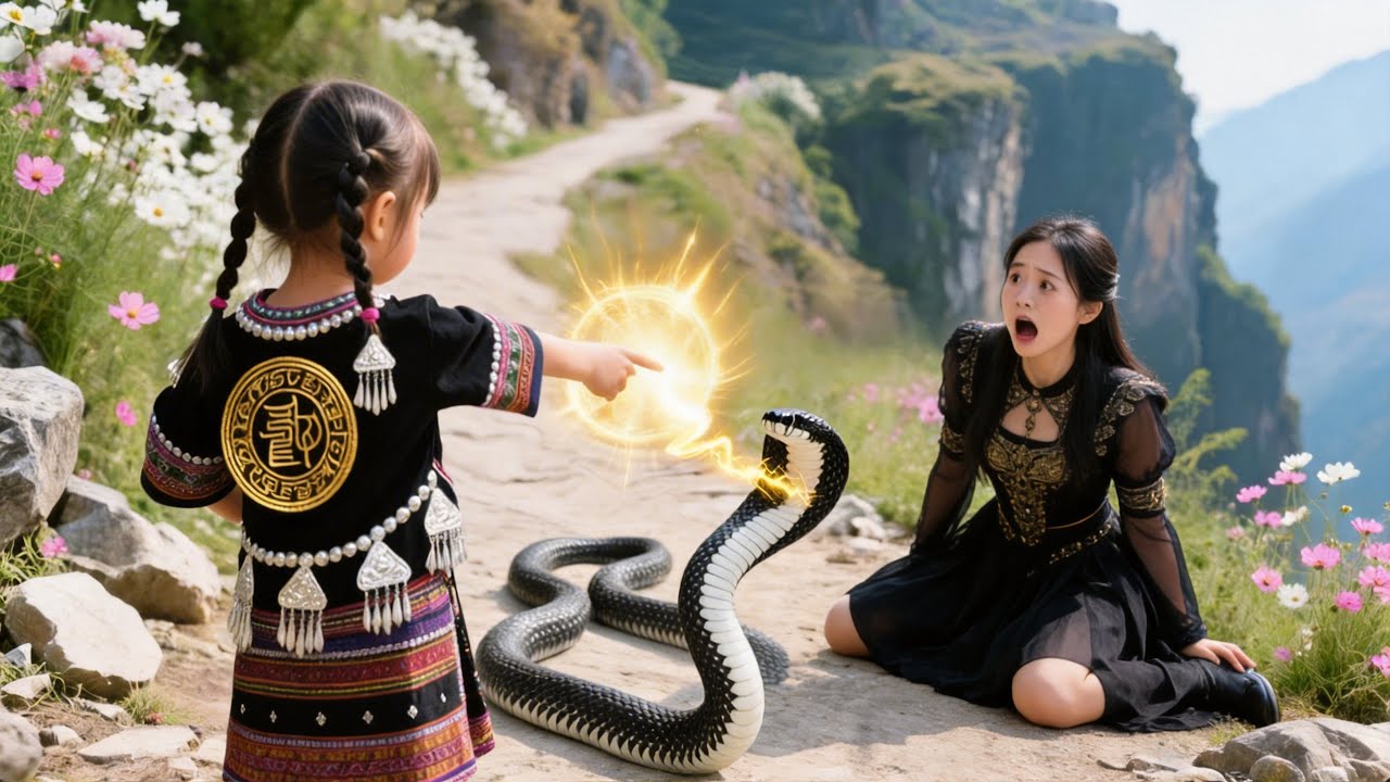 Batang mangkukulam tumulong sa babae mula sa ahas... laking gulat niya, ina niya pala isang bilyonar