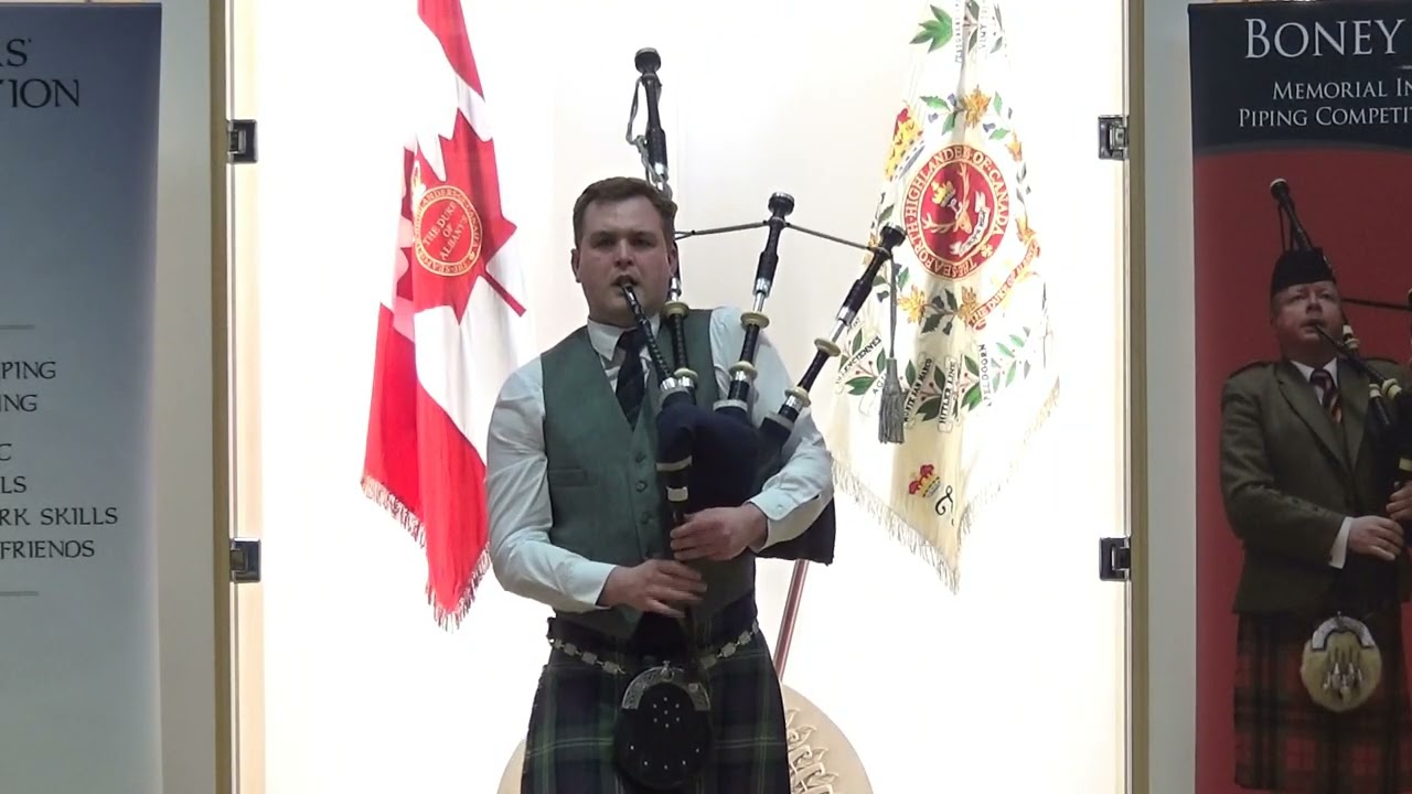 Craig Sutherland - 2025 Boney Music Memorial Invitational Piping Competition and Recital