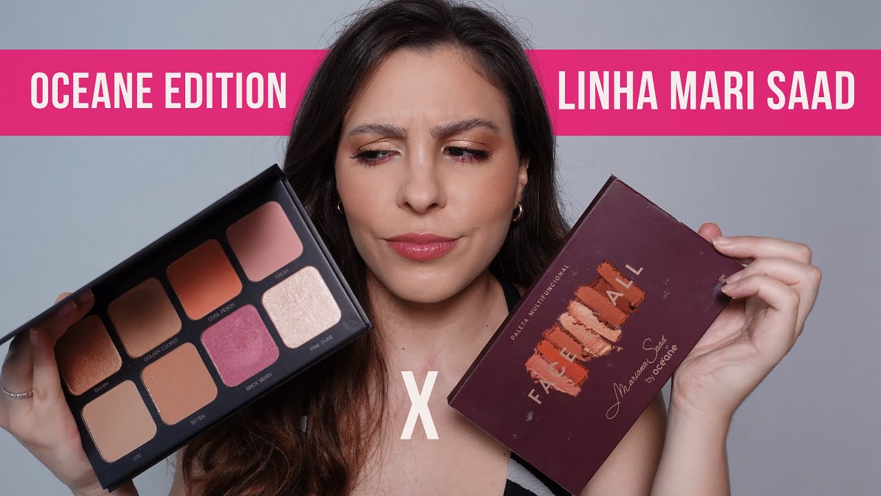LAN&Ccedil;AMENTO OCEANE EDITION: FACE PALETTE OU FACE IT ALL | QUAL &Eacute; A MELHOR PALETA DE PELE?
