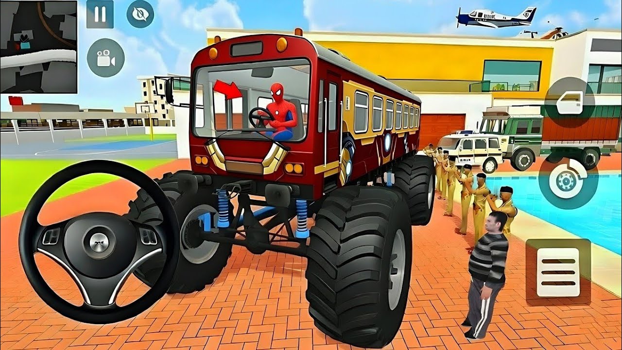 🕷️Spiderman Train,Squid & Granny 3D Game🤩Indian Thift Auto Simulator🤑Purchase Lot's of Scary Teacher