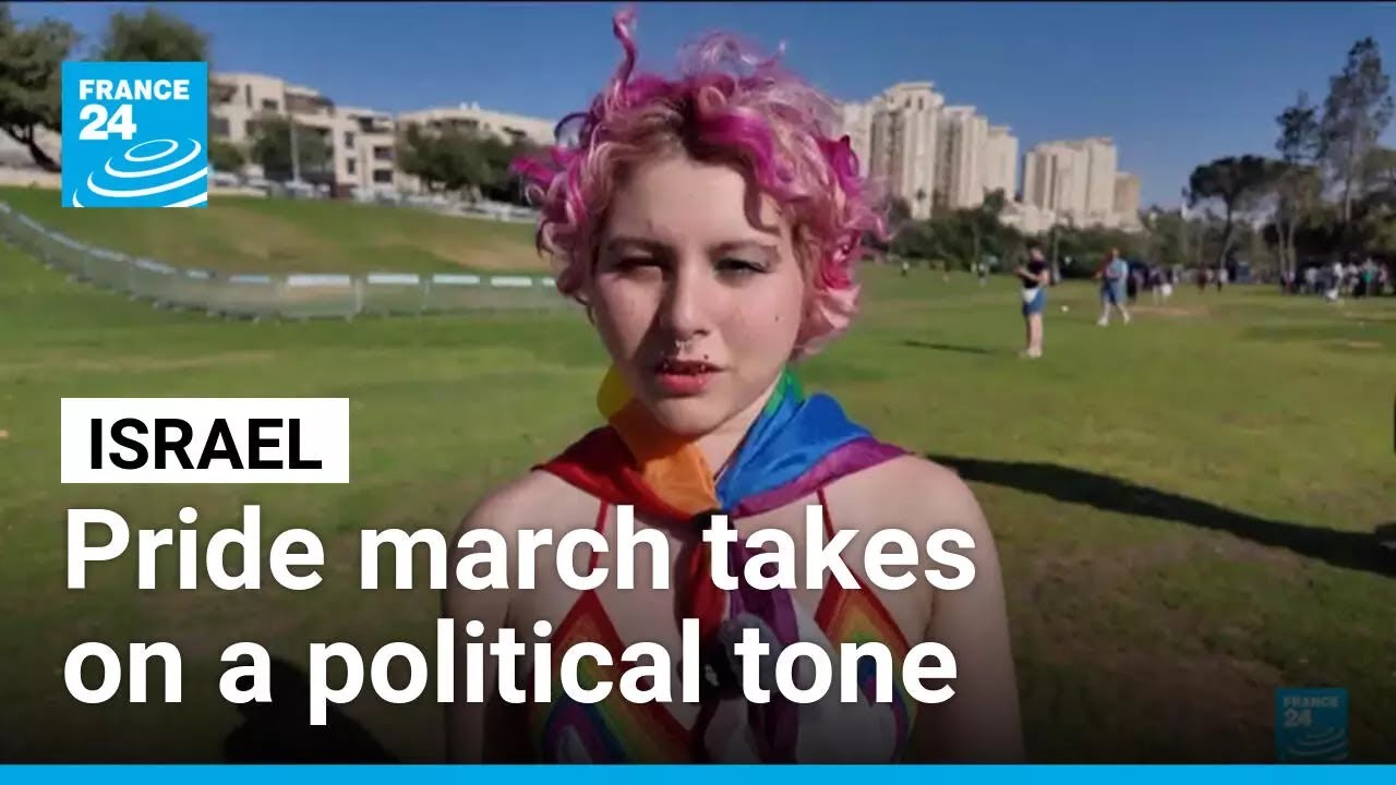 Jerusalem&rsquo;s Pride and Tolerance march takes on a political tone &bull; FRANCE 24 English