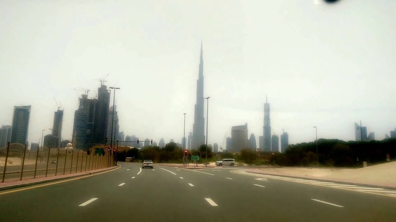 Dubai - Morning Video - Floating Bridge to Business Bay -- May 2016