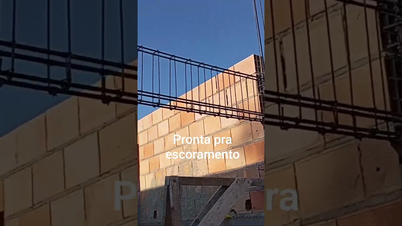 ferragem de viga a&eacute;rea #obra #constru&ccedil;&atilde;o #ferragens