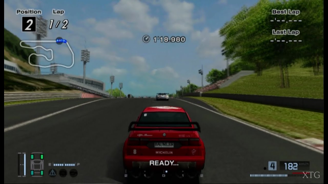 [#57] Gran Turismo 4 - Alfa Romeo 155 2.5 V6 TI Race Car HD PS2 Gameplay