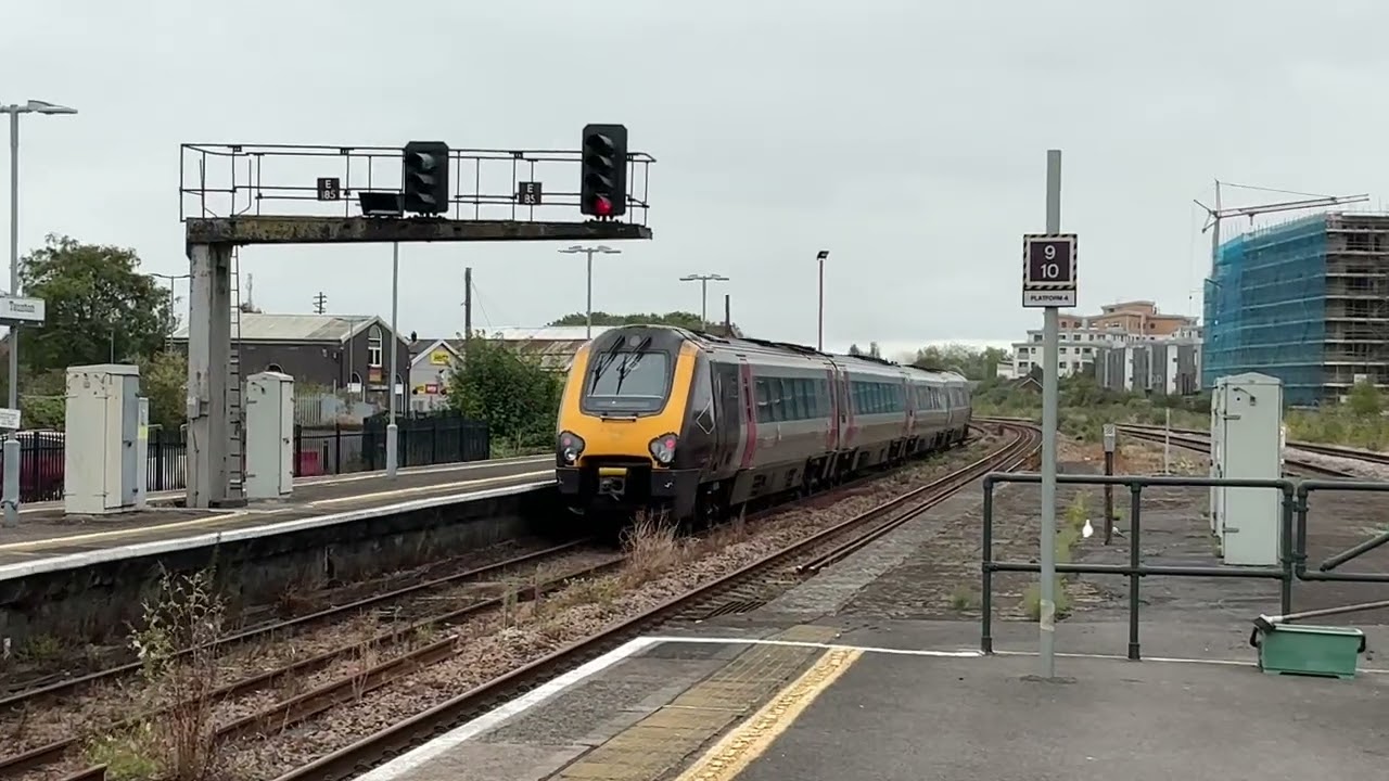 Trains at Taunton.