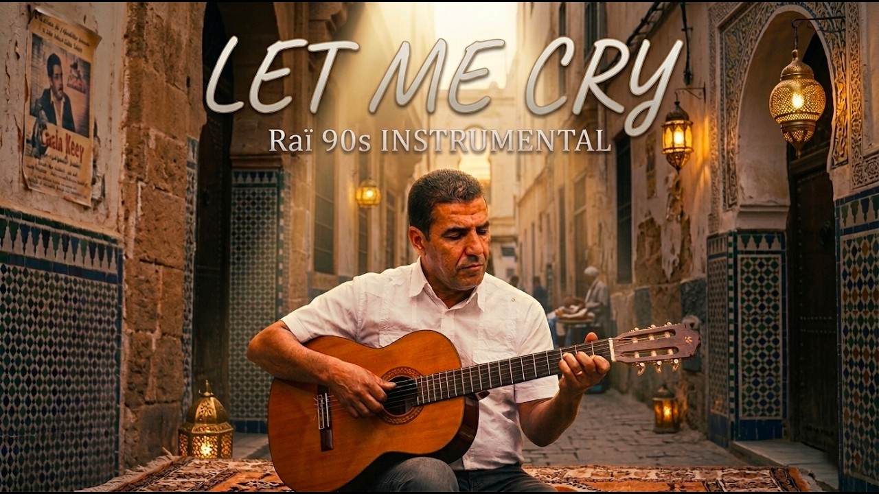Let Me Cry 🎸 Raï Guitar Instrumental | Musique nostalgie Maghreb