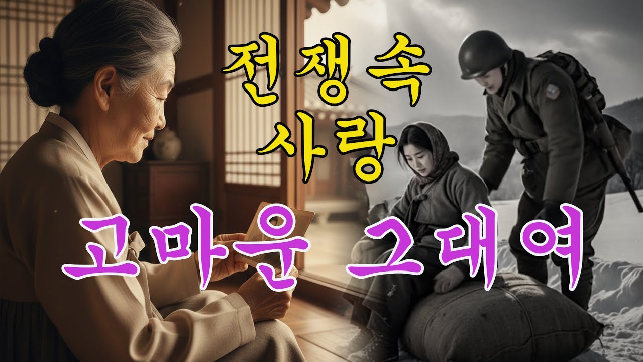 고마운 그대여 | 한국전쟁 피난길 #감성트로트  #Korean Trot