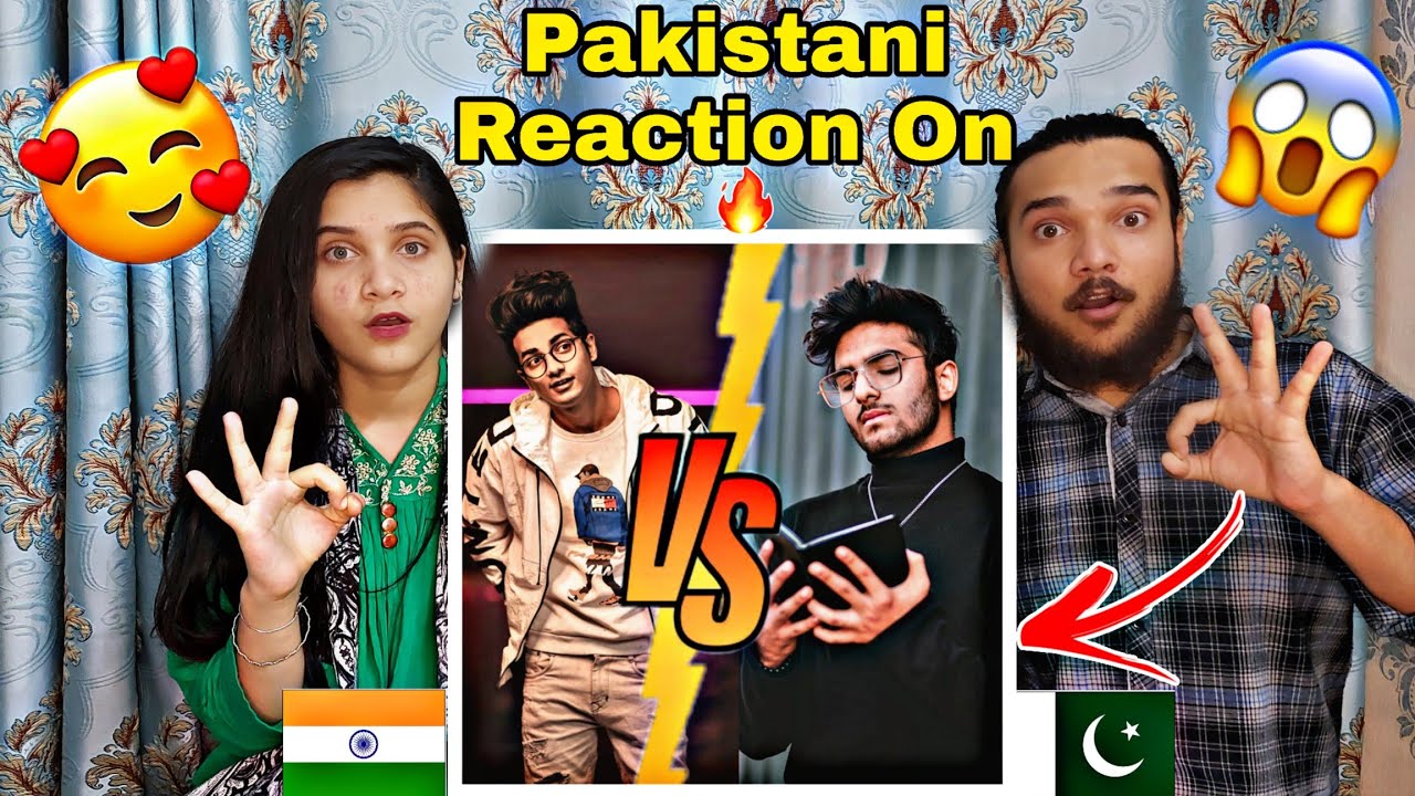 Pakistani Reaction On Krish Gawali Vs Hassan Abid Tiktok Videos | Reaction Bazar