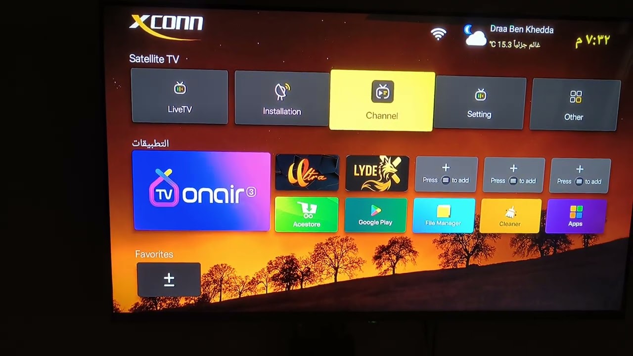 Online update XCONN FOREVER X-CYBER 4K ANDROID SATELLITE RECEIVER