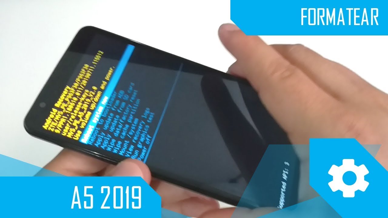 Formatear ZTE Blade A5 2019