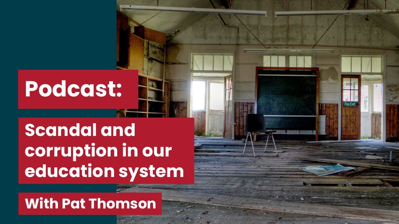 What does corruption in education mean?