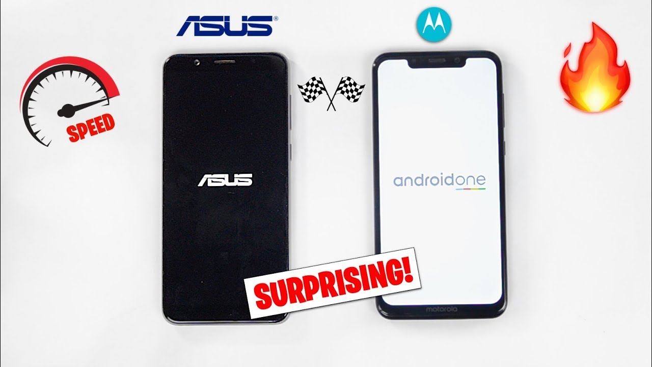 6GB Zenfone Max Pro M1 vs Moto One Power Speedtest Comparison & RAM Management 🔥