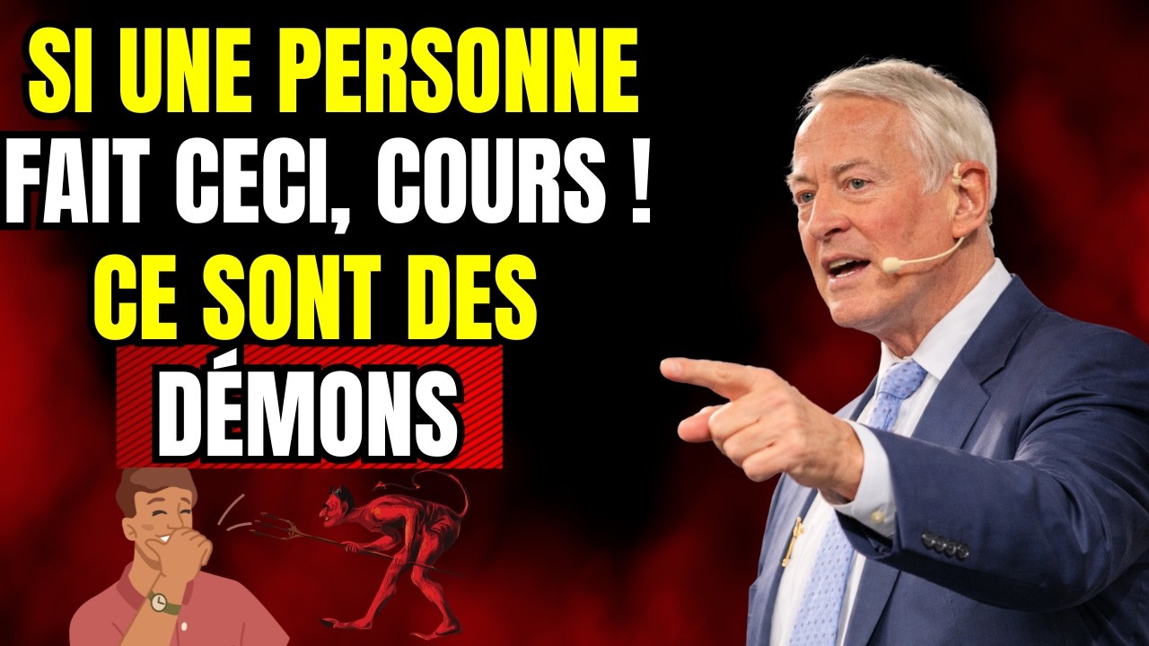 6 SIGNES INCONTOURNABLES que tu es face à un DÉMON HUMAIN (Danger spirituel) - Brian Tracy